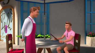 I'll have the surf and turf,
but no turf. - Barbie: A Touch of Magic