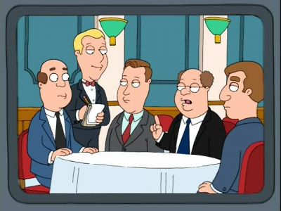 I'll have water too but with lemon - Stewie Griffin: The Untold Story