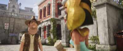 I'll help you if you do me a favor. - Tad, the Lost Explorer and the Emerald Tablet