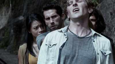 I'll hold 'em off, and then...
Then I'll jump. - Hard Target 2
