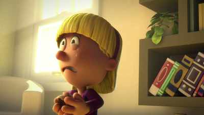 I'll--I'll get a dustpan.
[sobbing] - Big Nate