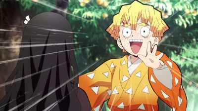 I'll just carry you on my back
and jump over it! - Demon Slayer -Kimetsu no Yaiba- The Movie: Mugen Train