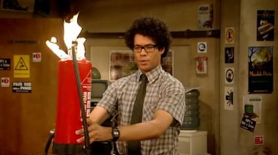I'll just put this over here with the rest - The IT Crowd