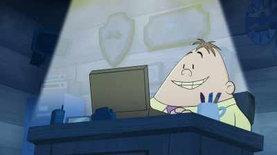 I'll just put these surveys
in my briefcase - The Epic Tales of Captain Underpants