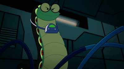 I'll just rewire
this heap to blow up - Justice League Action