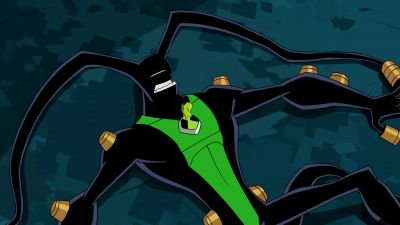 I'LL JUST SIT HERE AND WATCH --
ON YOUR WATCH. - Ben 10: Omniverse