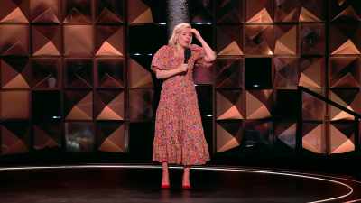 "I'll just throw it away." I'm worried, - Backstage with Katherine Ryan