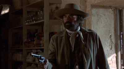 I'll kill her and then you. Don't think I won't. - Billy Two Hats