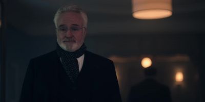 - I'll leave you both to it.
- Great. - The Handmaid's Tale