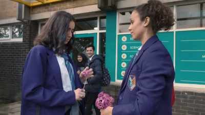 I'll let you get on.
That looks heavy. - Ackley Bridge