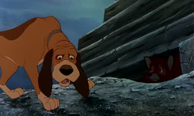 I'll let you go this one time - The Fox and the Hound