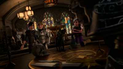 -I'll never get us home.
-And I'll never save Jim. - Wizards: Tales of Arcadia
