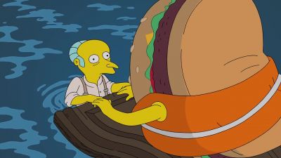 I'll never let go. - The Simpsons