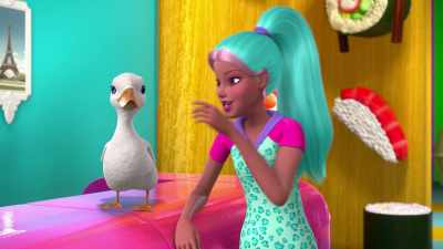 I'll pass.
Tiger and I are very busy. - Barbie: A Touch of Magic
