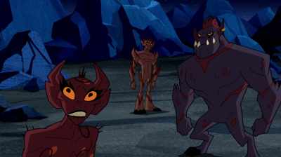 I'll pound them to
a powerless pulp. - Justice League Action