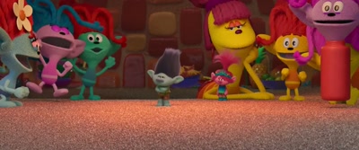 -I'll prove it right now.
-[all cheering] - Trolls Band Together