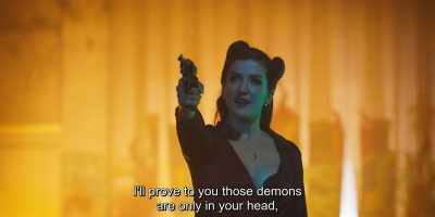 I'll prove to you those demons
are only in your head, - Dark Forces