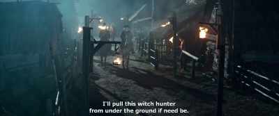 I'll pull this witch hunter
from under the ground if need be. - Gogol. Viy