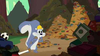 I'll put the items I use,
or are special,
into a pile over here. - Bugs Bunny Builders