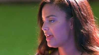 I'LL RAELY GOOD AT GETTING TO
KNOW SOMEONE AND LIKE BEING - Love Island