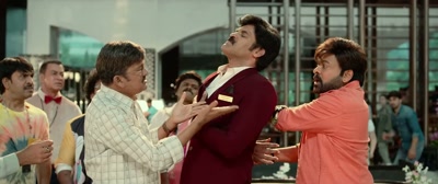 -I'll rip you apart.
-Veerayyaâ€¦ - Waltair Veerayya