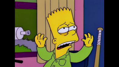 I'll save you, cast or no cast. - The Simpsons