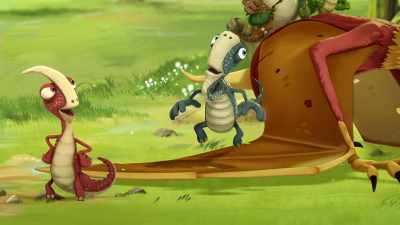 I'll say! My Dino Drone
never could have done that! - Gigantosaurus