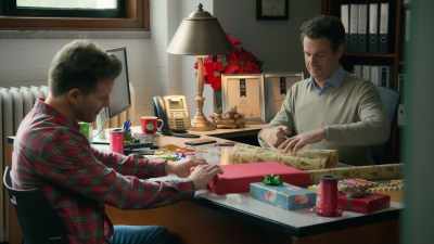 - I'll see myself out.
- Ha-ha. - Holiday Mismatch