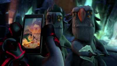 -I'll show you! See?
-I see nothing. - Wizards: Tales of Arcadia