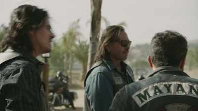 I'll sit by the gate, see
who comes and goes. - Mayans M.C.