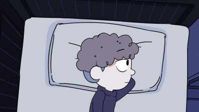 I'll sleep in David's bed
so the marra will think I'm David. - Hilda