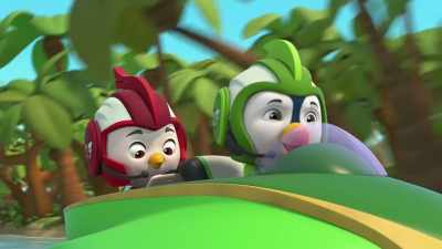 I'll slow it down and take that
sharp turn without splashing! - Top Wing
