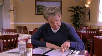 I'LL START
WITH THE, UH, - Kitchen Nightmares