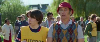 I'll take me driver.
Mind your language on the course. - The Phantom of the Open