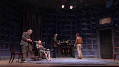 I'll take good care of your silver - National Theatre Live: No Man's Land