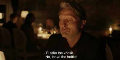 - I'll take the vodka...
- No, leave the bottle! - Another Round
