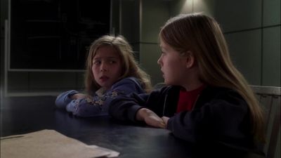 I'll tell.
No. You promised. - CSI: Crime Scene Investigation