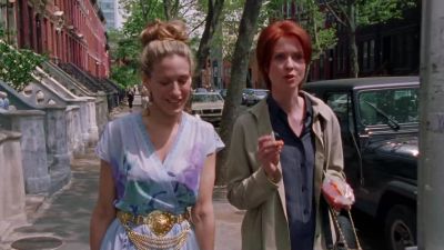 I'll tell you one thing When your boyfriend is so comfortable - Sex and the City