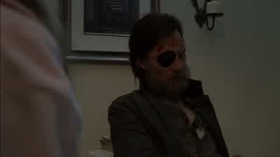 I'll tell you what happened to my eye, but you have to promise to keep it secret. - The Walking Dead