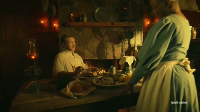 I'll tell you what,
some people say - Adult Swim Yule Log