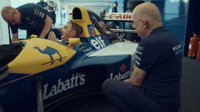 I'll tell you,
coming back and sitting in it, - Williams & Mansell: Red 5