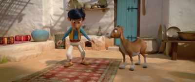 I'll try talking backwards.
That's a good idea. - Up and Away