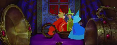 I'll turn her into a flower - Sleeping Beauty