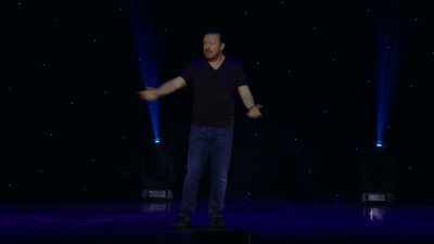 I'll tweet something about 
a bull being tortured - Ricky Gervais: Humanity