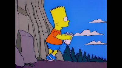 I'll use these spray cans
as jet packs and fly to safety. - The Simpsons