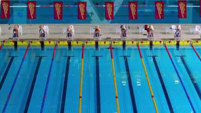  ♪ I'll wait for you ♪ - Swimming for Gold