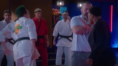 Illegal strike. - Cobra Kai