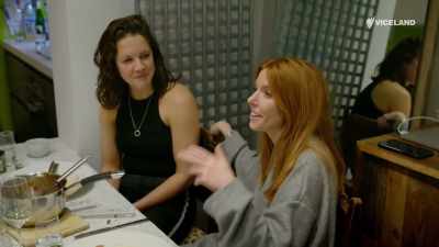 I'm a bit like that, "That's my dog." - Stacey Dooley Sleeps Over