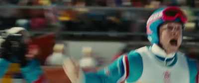 I'm a British
record holder! Yes! - Eddie the Eagle