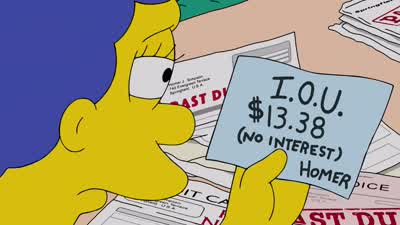 I'm a curse on my family. - The Simpsons